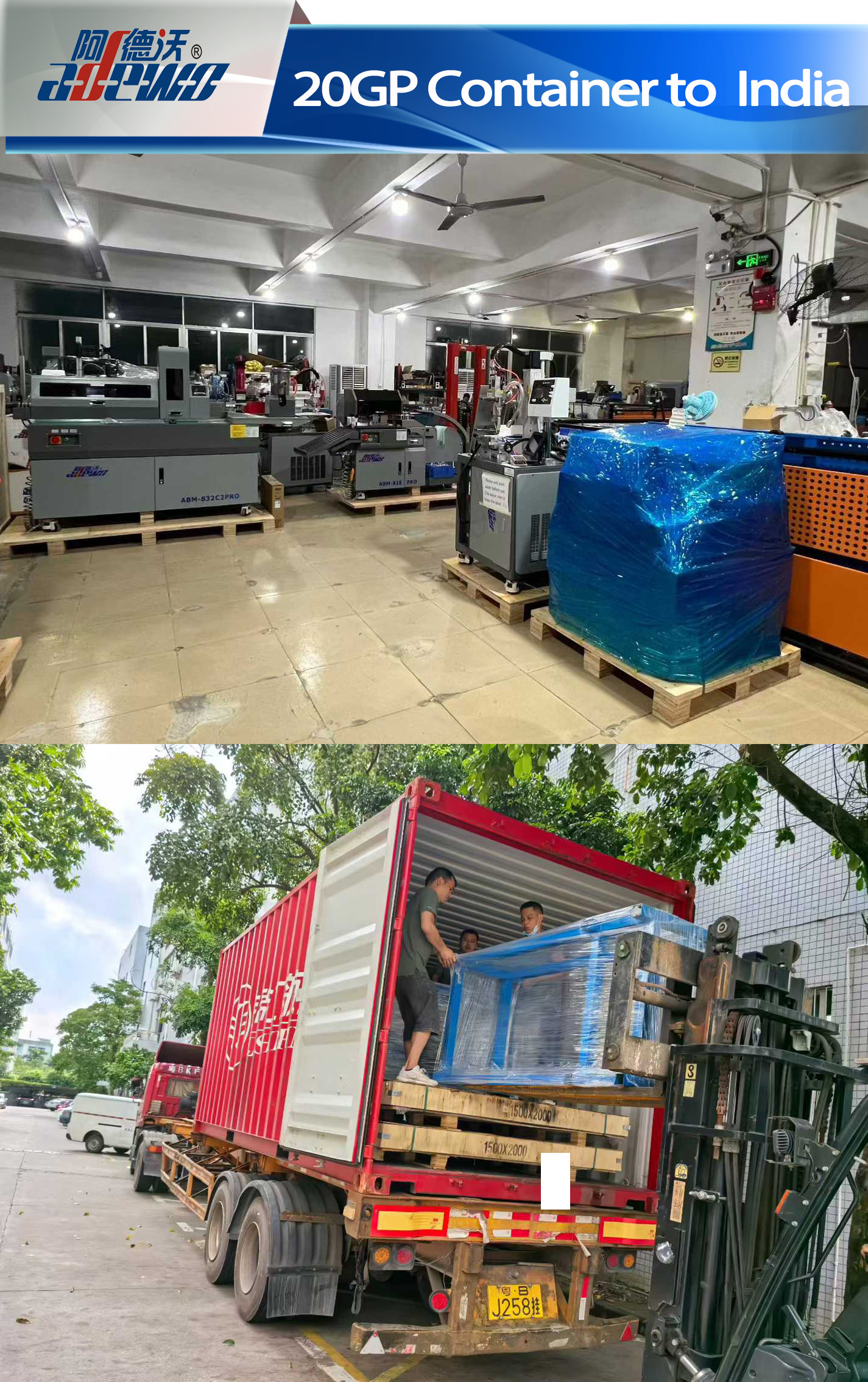 Container 20GP đi Ấn Độ