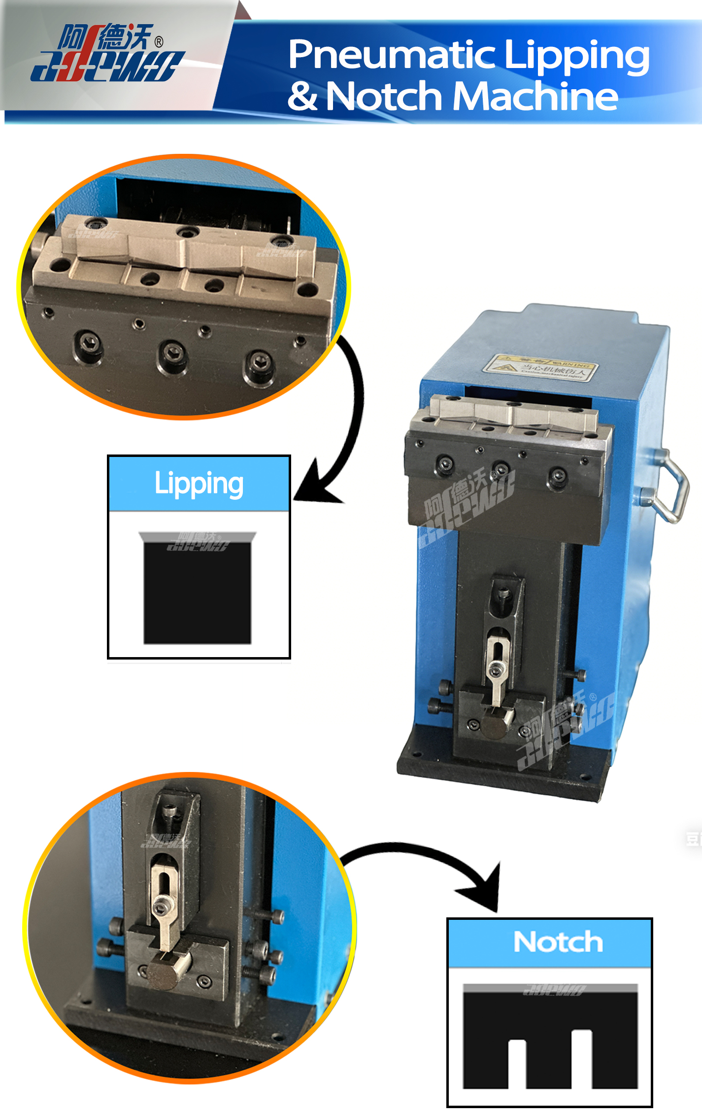 Máy mài và khía khí nén