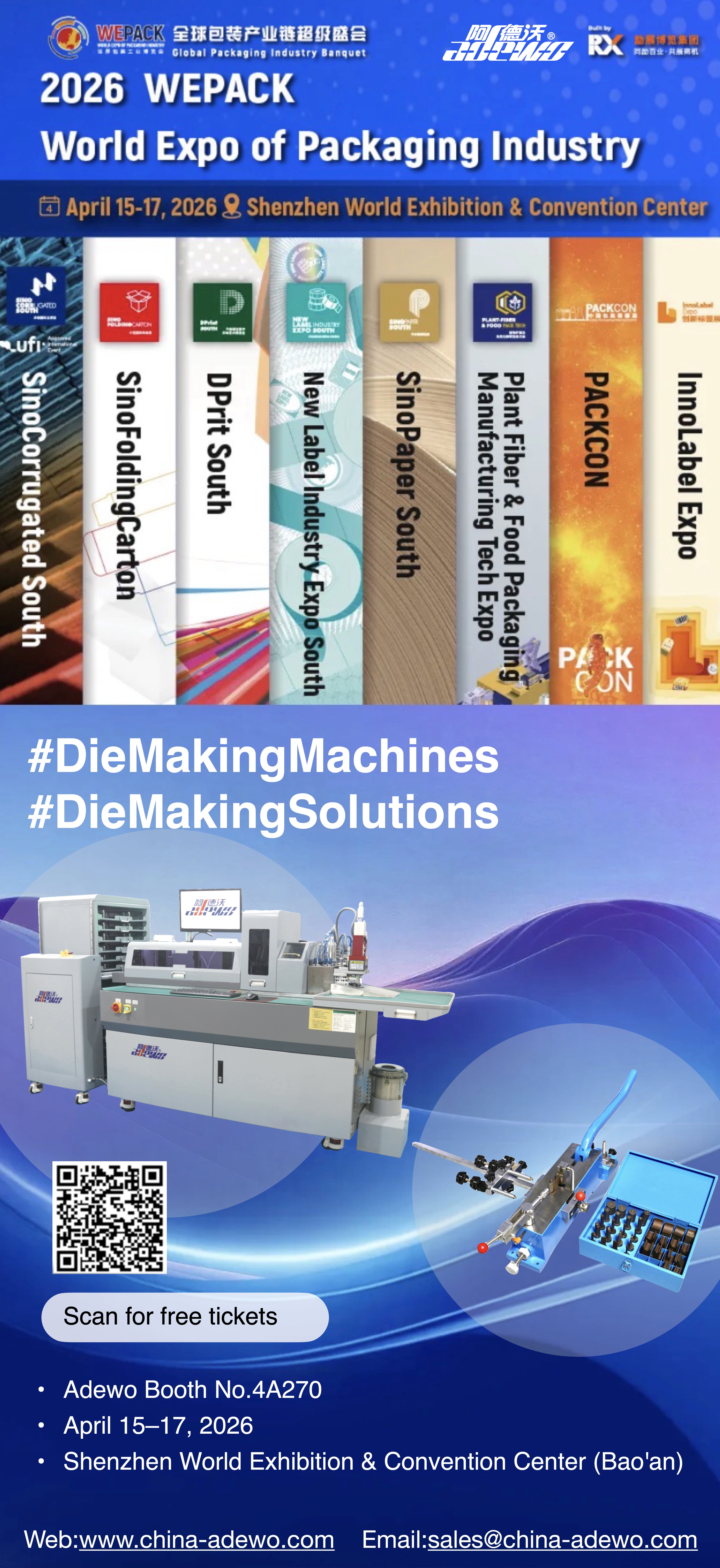 WEPACK 2026:Bữa tiệc ngành bao bì toàn cầu