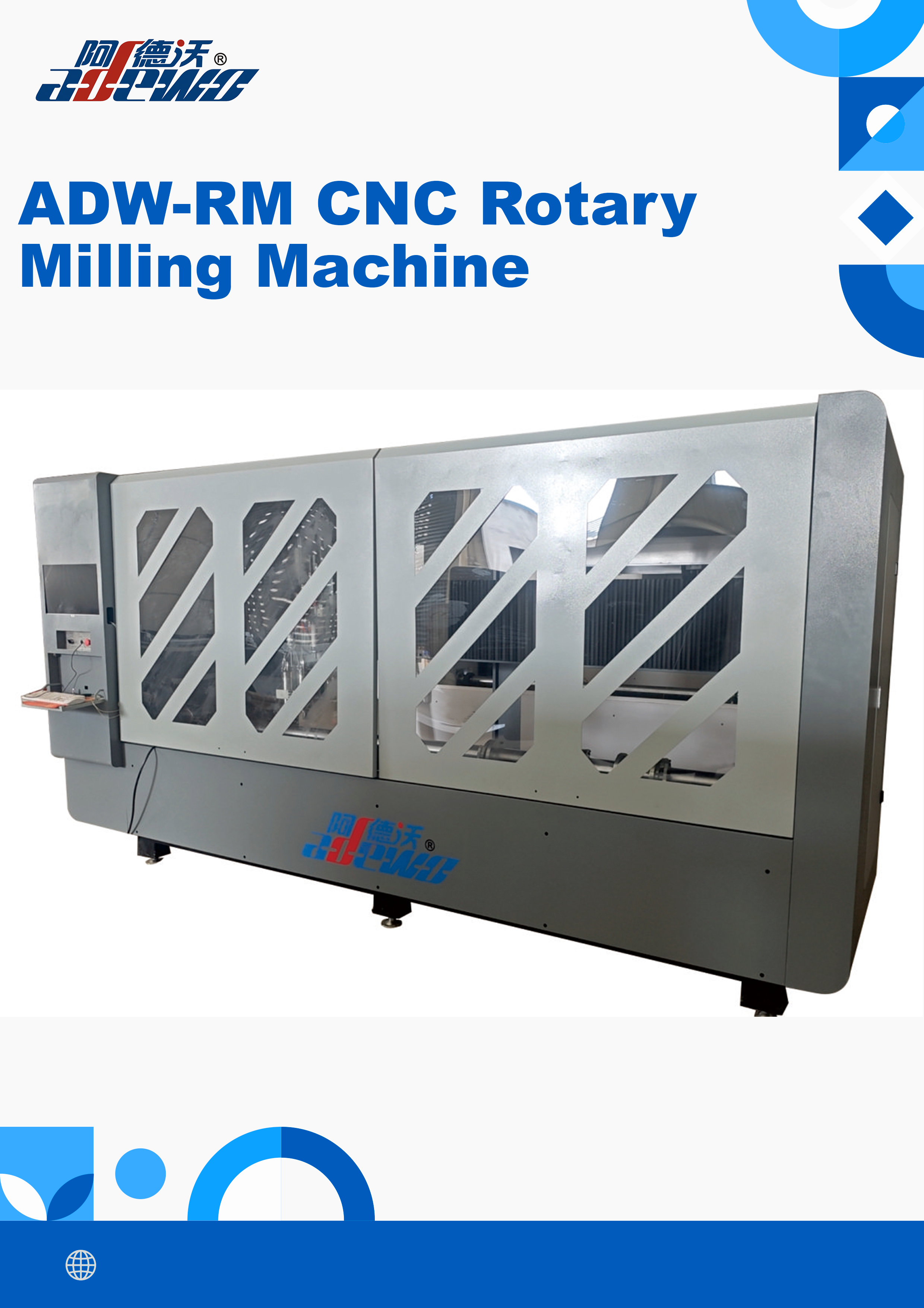 Tối đa hóa hiệu quả và độ chính xác với Máy phay quay CNC ADW-RM