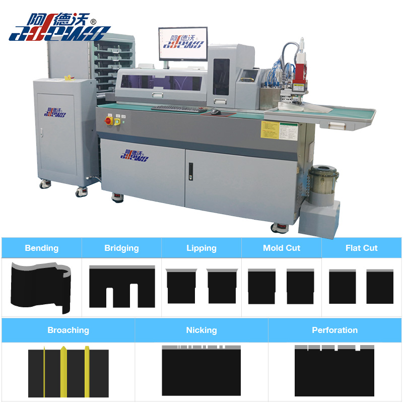 Máy uốn khuôn tự động đa chức năng ABM-832C2 dành cho máy tạo khuôn được chứng nhận BOBST