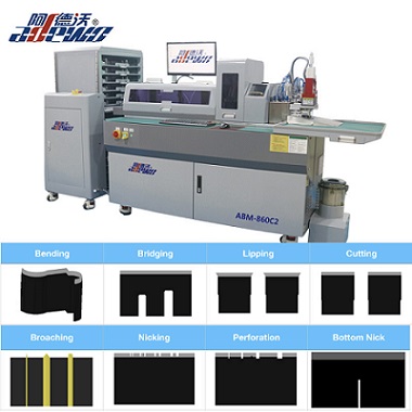 Máy uốn khuôn tự động quy tắc cao ABM-860C2 – Hệ thống xử lý quy tắc linh hoạt