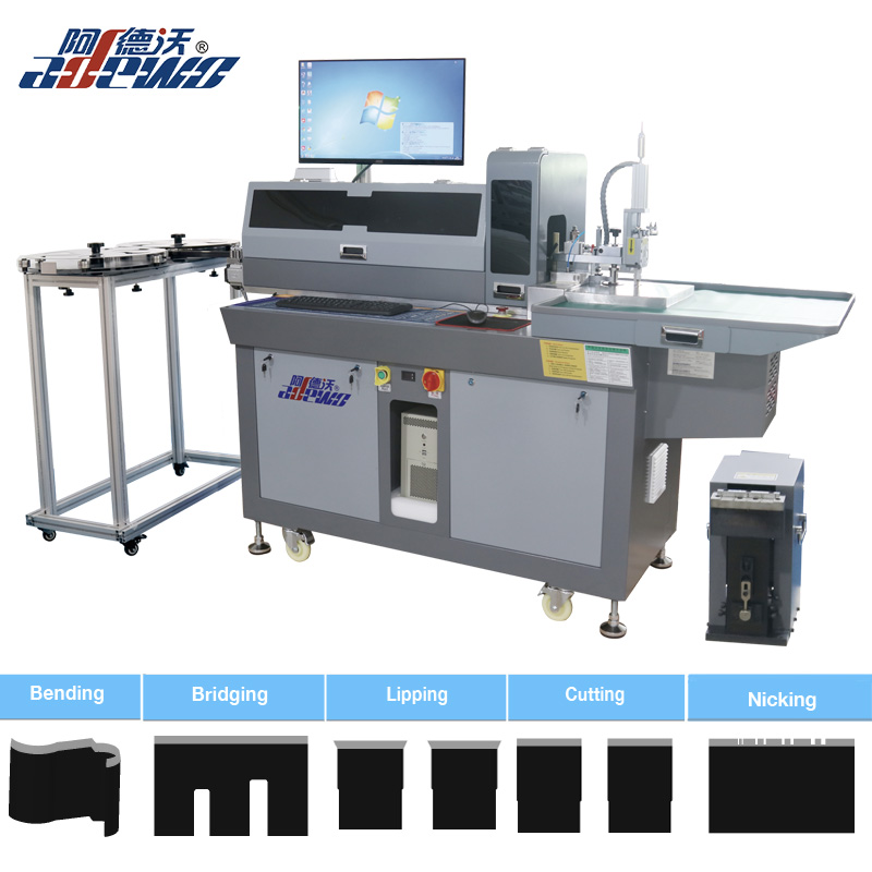 Quy tắc cao Cắt máy uốn cong tự động đúc nhựa